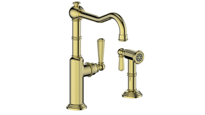 Vogt Carinthia 2-Hole Kitchen Faucet With Side Spray