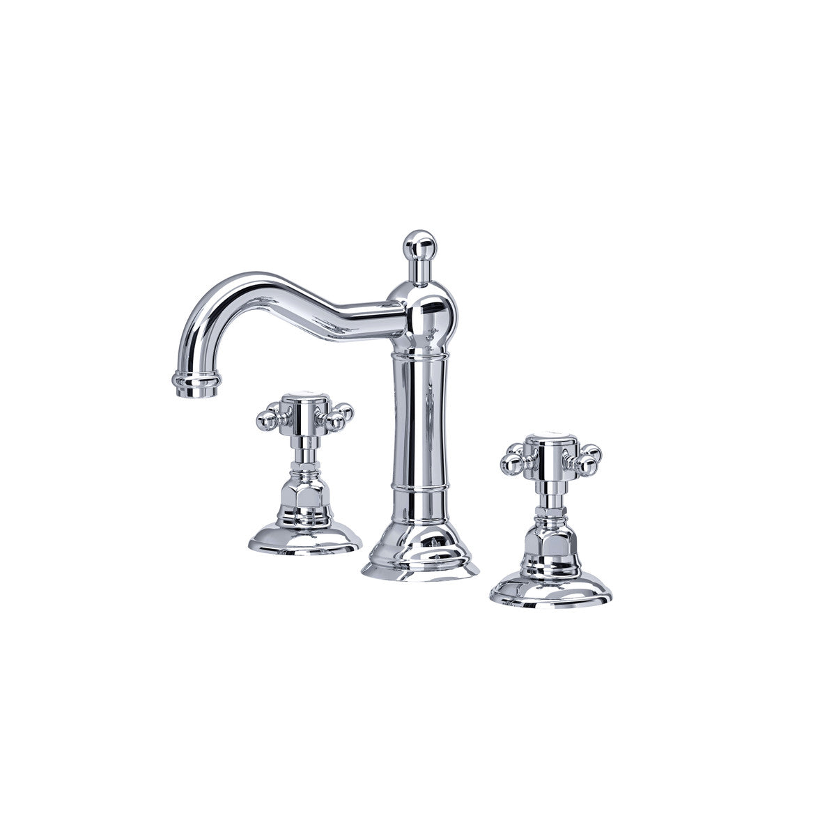 Rohl Acqui Widespread Lavatory Faucet Cross Handles - A1409XM