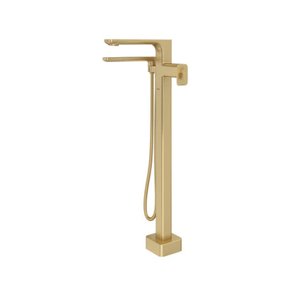 Riobel Equinox Thermostatic Single Hole Floor Mount Tub Filler Trim - TEQ39