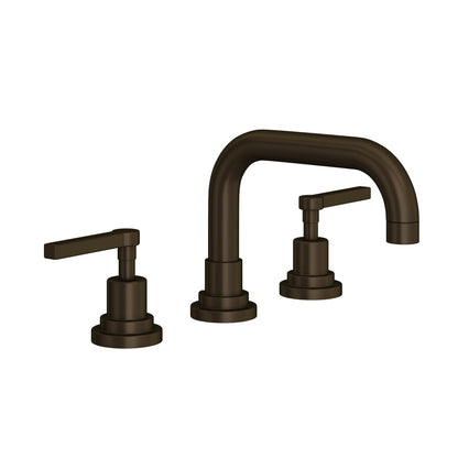 Rohl Lombardia Widespread Lavatory Faucet With U-Spout & Lever Handles - A2218LM-2