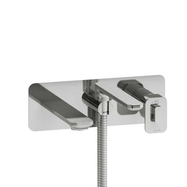 Riobel Equinox Robinet de baignoire thermostatique/à équilibre de pression mural, garniture seulement - TEQ21
