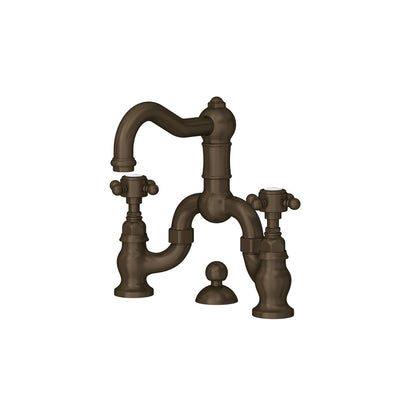 Rohl Acqui Bridge Lavatory Faucet Cross Handles - A1419XM-2