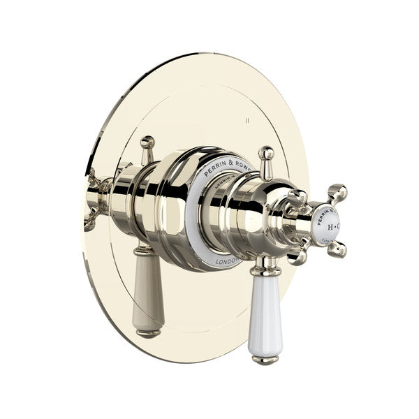 Perrin & Rowe Edwardian 1/2" Therm & Pressure Balance Trim With 5 Functions (Share) U.TEW45W1L