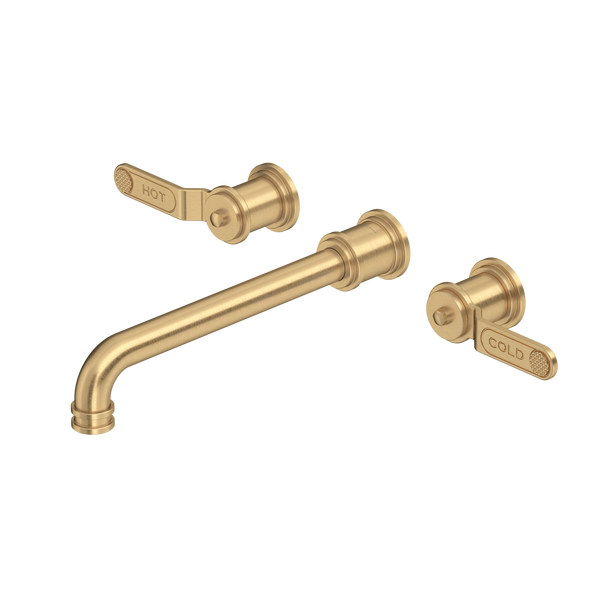 Perrin & Rowe Armstrong Wall Mount Tub Filler Trim Lever Handles