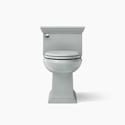 Kohler Memoirs Stately One-Piece Compact Elongated Toilet With Skirted Trapway, 1.28 GPF