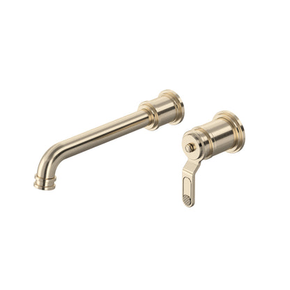 Perrin & Rowe Armstrong Wall Mount Lavatory Faucet Trim Only Single Lever Handle