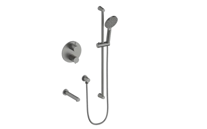 Vogt Wörgl 2-Way Thermostatic Shower System With Rough-In Valve - SET.WL.220.500