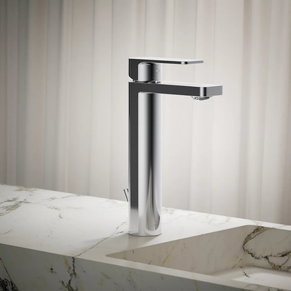 Kohler Parallel Tall Single-Handle Bathroom Sink Faucet, 1.2 GPM