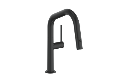 Vogt Dornbirn Pull Down 13" Bar/Prep Kitchen Faucet With Angular Spout
