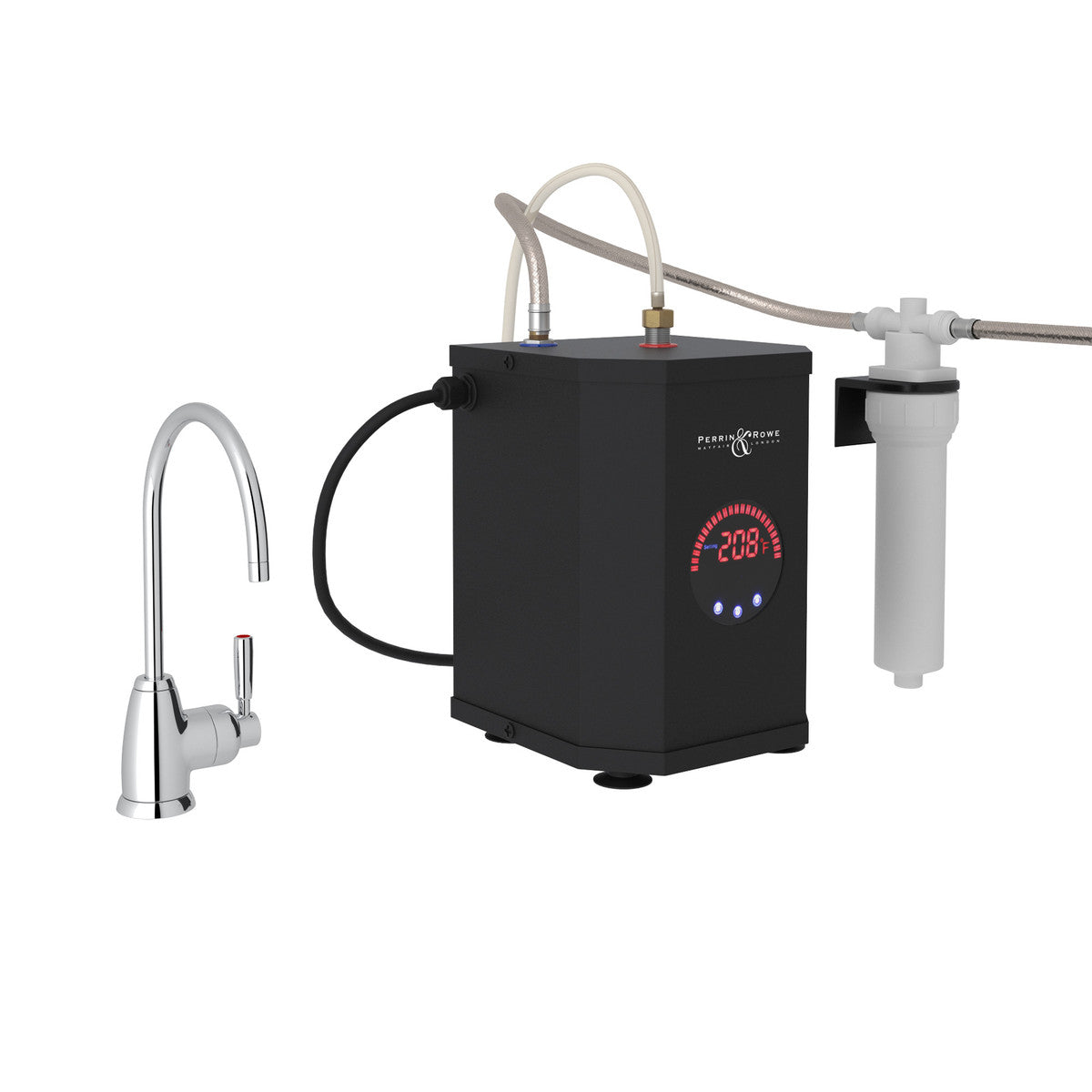 Perrin & Rowe Distributeur d'eau chaude, réservoir et kit de filtre Holborn - U.KIT1347LS