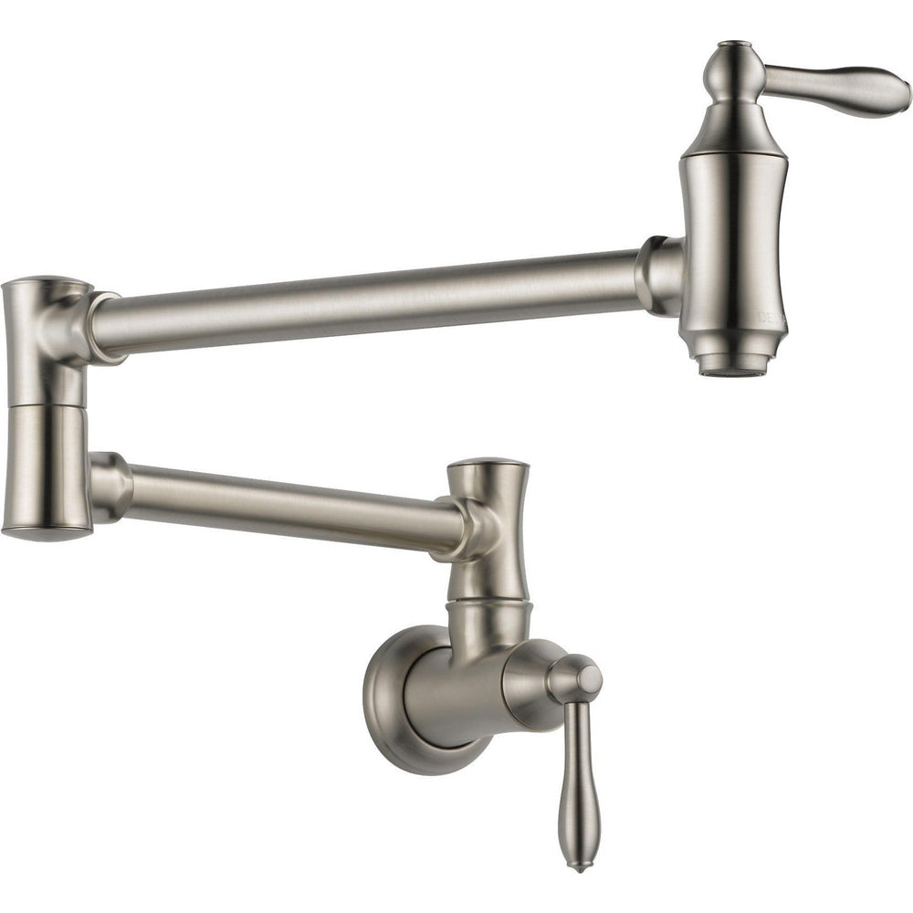 Delta Traditional Wall Mount Pot Filler - 1177LF