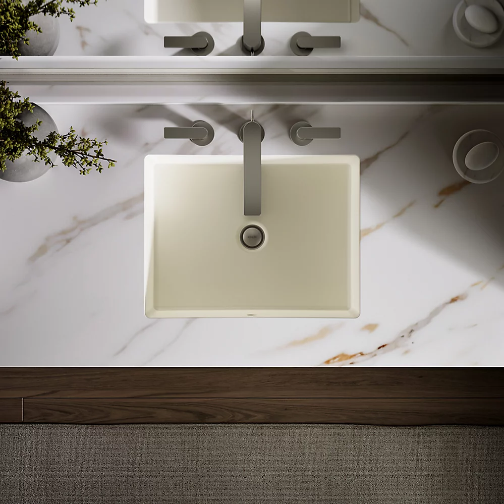 Kohler Verticyl 19-3/4" Rectangular Undermount Bathroom Sink - K-2882