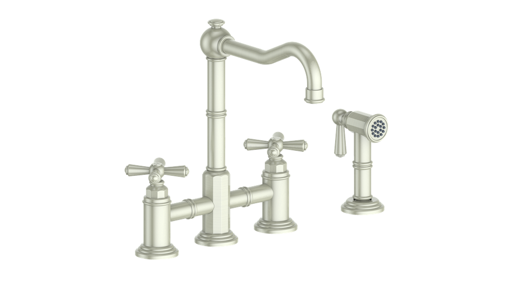 Vogt Carinthia Bridge Kitchen Faucet With Side Spray
