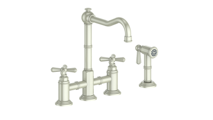 Vogt Carinthia Bridge Kitchen Faucet With Side Spray