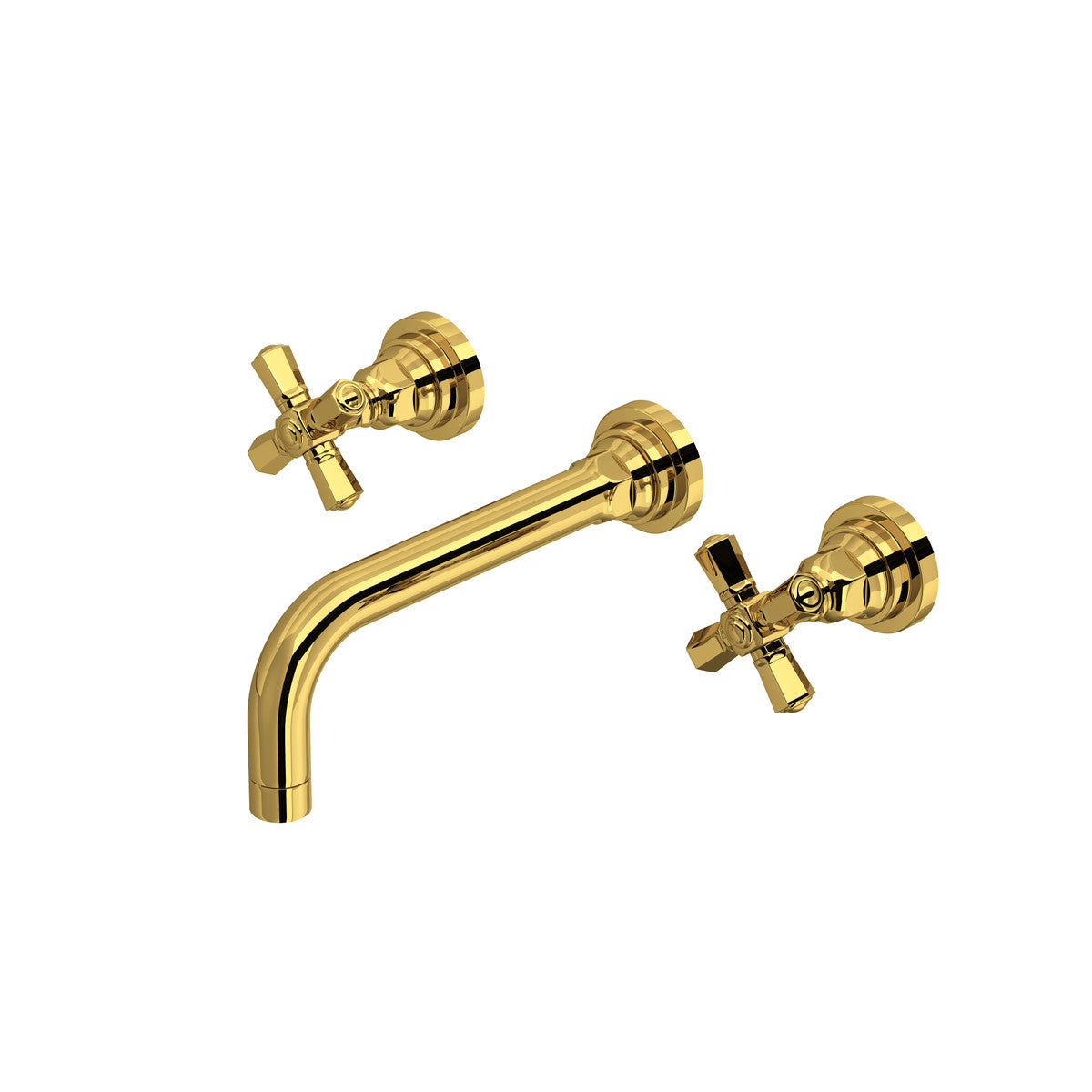 Rohl San Giovanni Wall Mount Lavatory Faucet Trim Only, Cross Handles - A2307XM