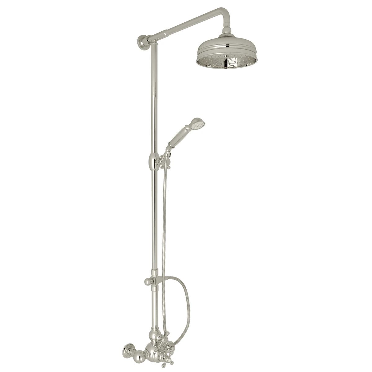 Rohl Arcana Exposed Therm Valve With Volume And Temperature Control, Cross Handles - AC407X