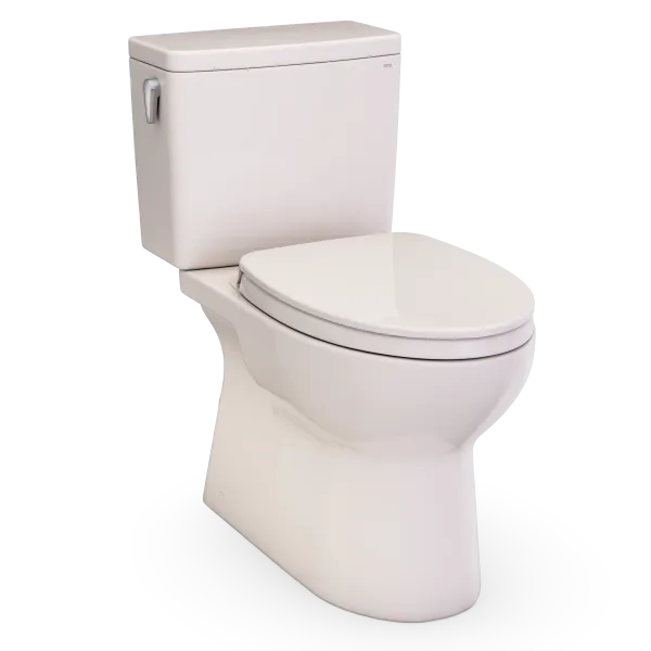 TOTO NEW Glaston Two-Piece Toilet - 1.28 GPF Universal Height, Washlet+ Connection