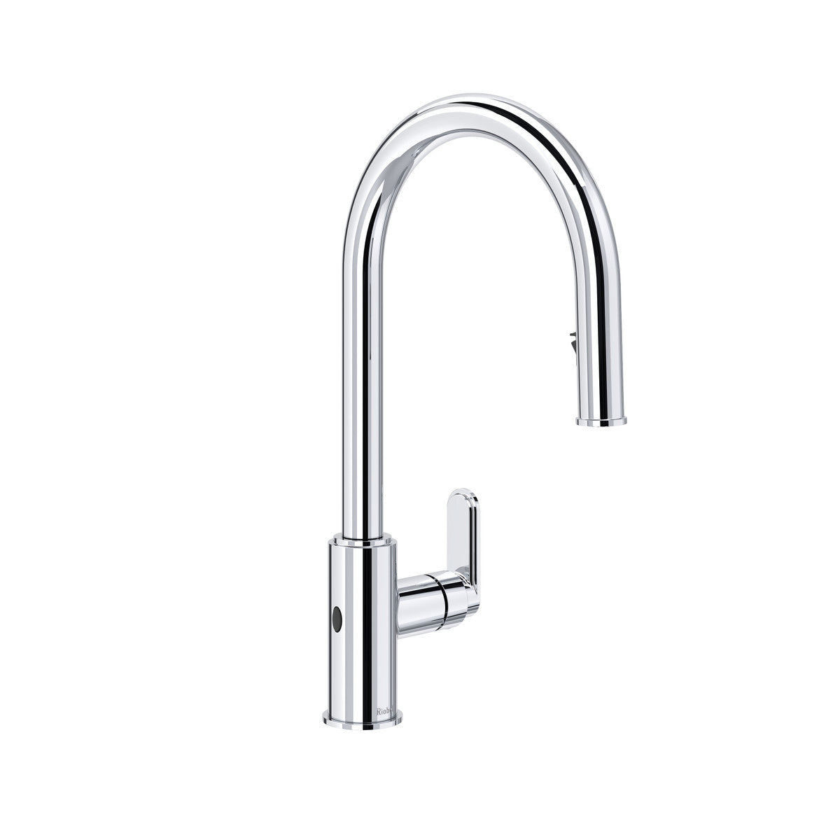Riobel Arca Pull-Down Touchless Kitchen Faucet With C-Spout Dual Spray 1.5 GPM