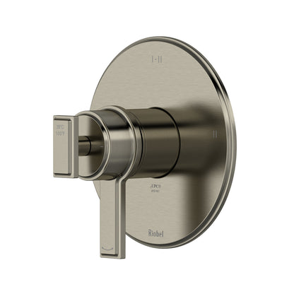 Riobel Manifesto 1/2" Therm & Pressure Balance Trim With 3 Functions (Share) - TMF23