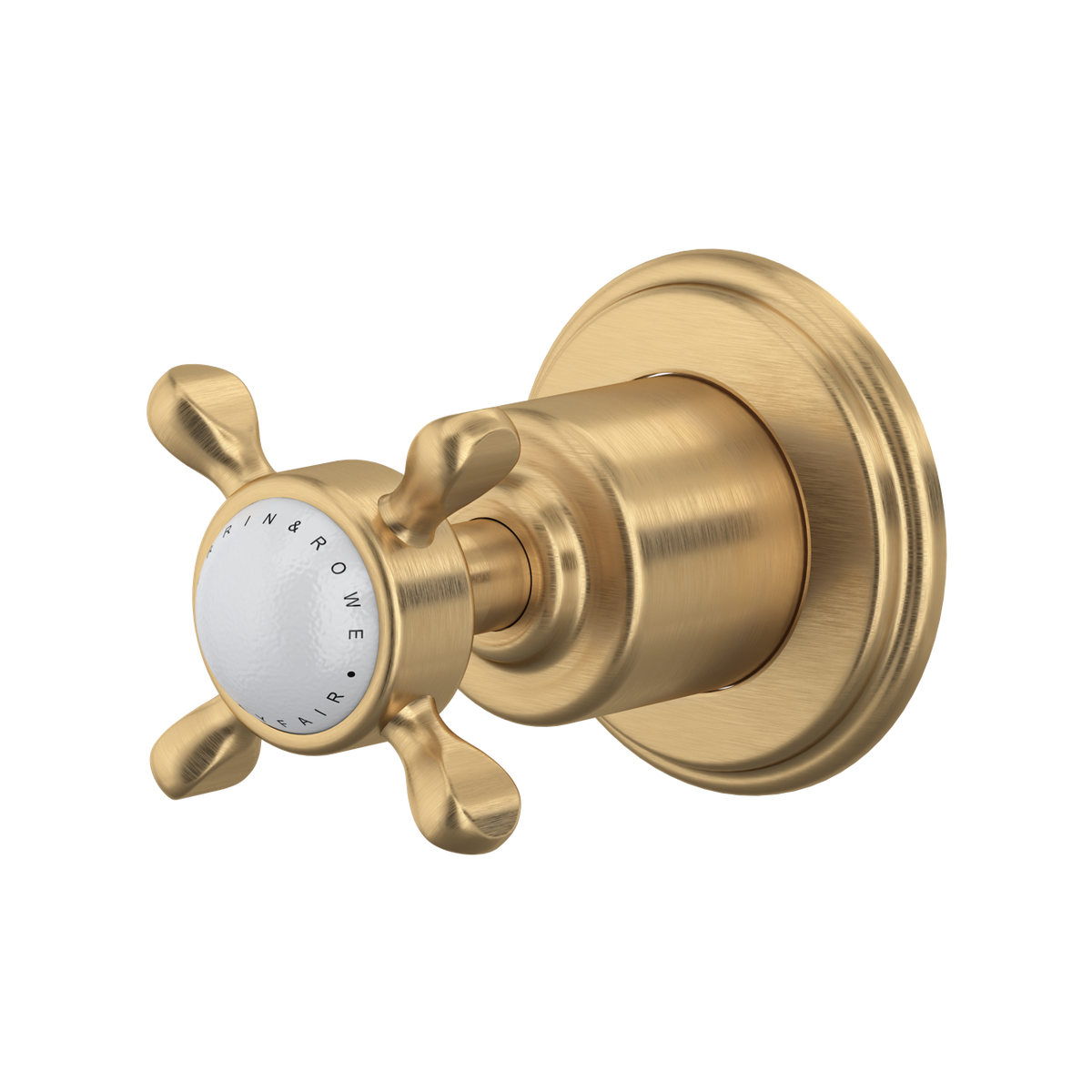 Perrin & Rowe Edwardian Trim For Volume Controls And Diverters, Cross Handle