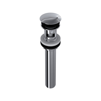 Rohl Lavatory Push Drain With Overflow With 6 Inch Tailpiece - 5447