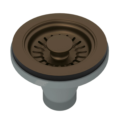 Rohl Manual Basket Strainer Without Remote Pop-Up - 738