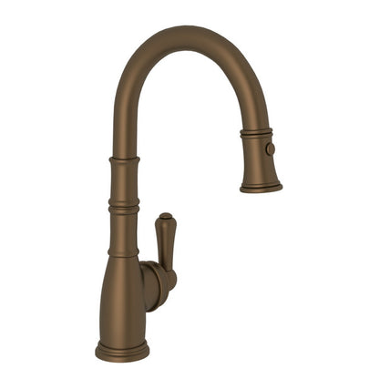 Perrin & Rowe Georgian Era Pull-Down Bar/Food Prep Kitchen Faucet