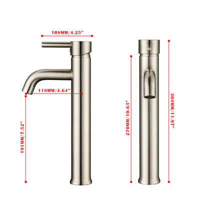 Kodaen Elegante Vessel Sink Bathroom Faucet