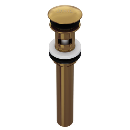 Rohl Lavatory Push Drain With Overflow With 6 Inch Tailpiece - 5447