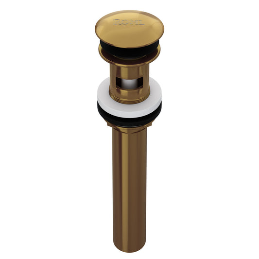 Rohl Lavatory Push Drain With Overflow With 6 Inch Tailpiece - 5447