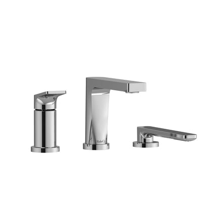 Riobel Ode 3-Hole Pressure Balance Deck Mount Tub Filler Trim - TOD16