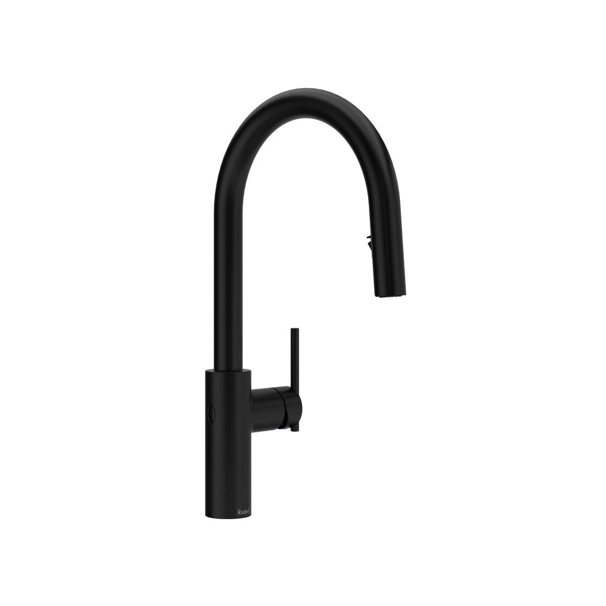 Riobel Lateral Pull-Down Touchless Kitchen Faucet With C-Spout 1.5 GPM