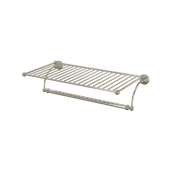 Perrin & Rowe Edwardian Wall Mount Towel Shelf