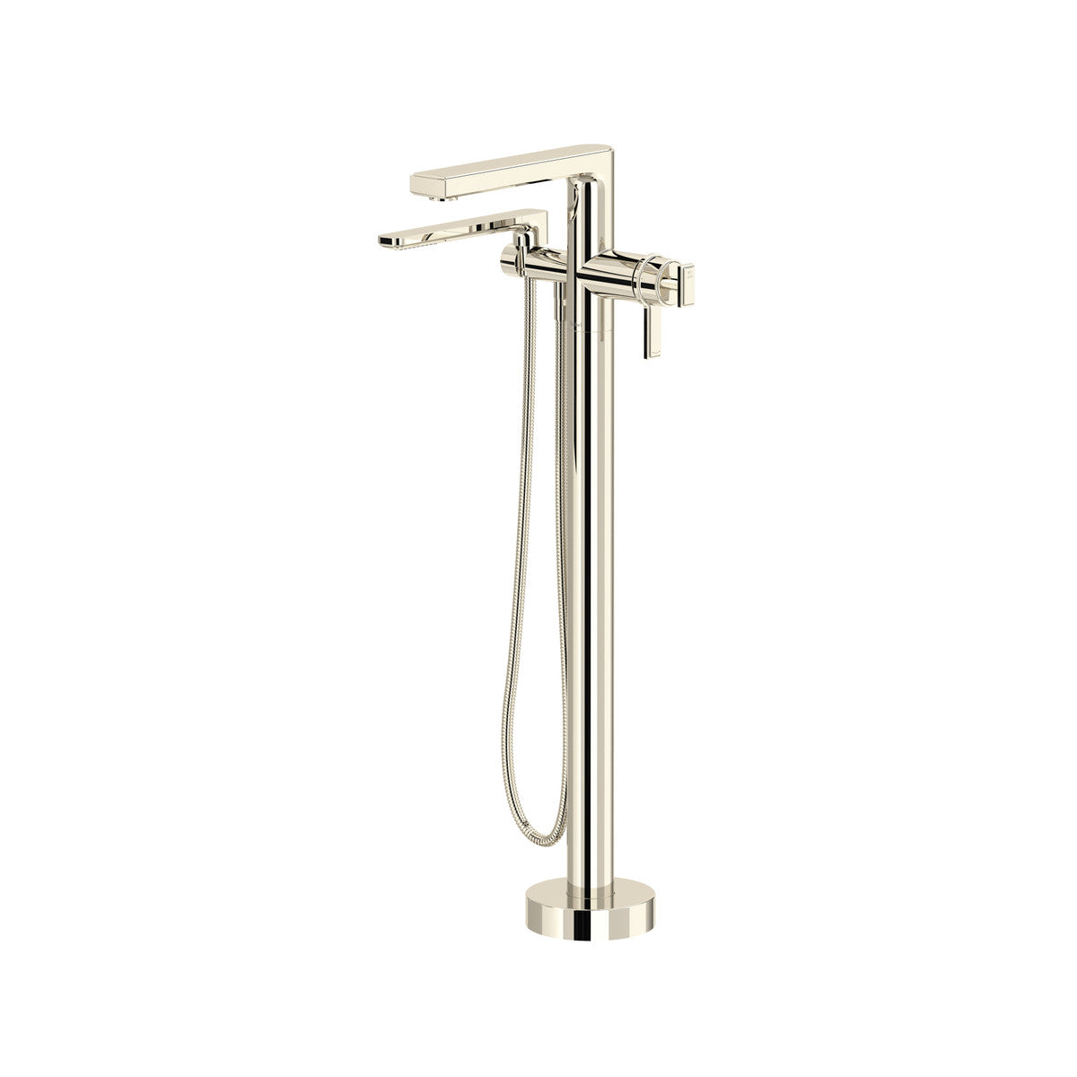 Riobel Manifesto Mitigeur thermostatique pour baignoire, montage au sol, garniture seulement - TMF39