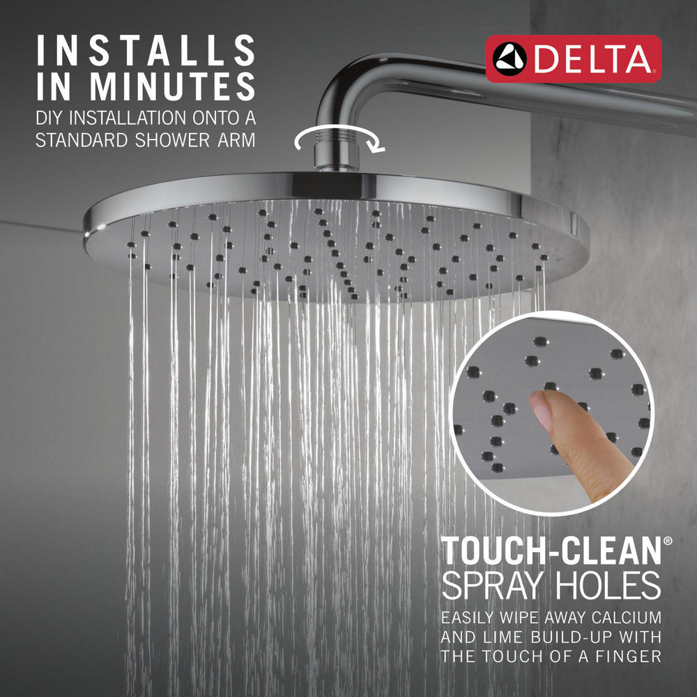 Delta 52162 Bonacci 10" Single-Function Raincan Shower Head - 1.75 GPM