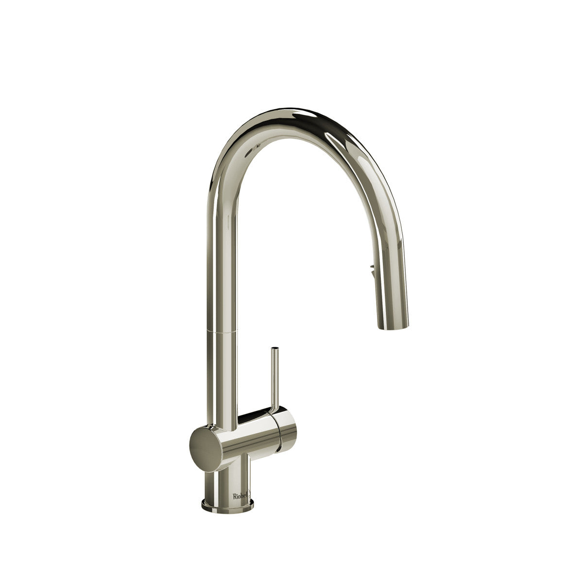 Riobel Azure Pull-Down Kitchen Faucet With C-Spout Dual Spray 1.5 GPM