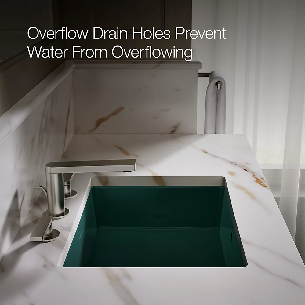 Kohler Verticyl 19-3/4" Rectangular Undermount Bathroom Sink - K-2882