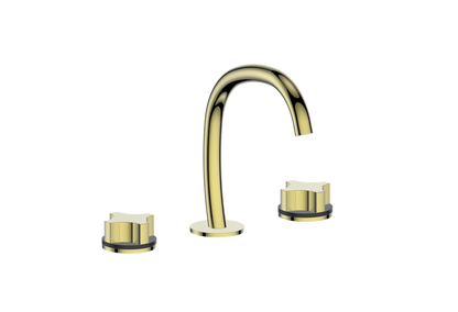 Vogt Mond 8" C.C. Lavatory Faucet With Pop-Up Drain - Crescent Handle - BF.M2.1331