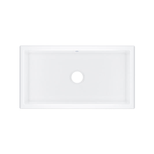 Shaws Shaker 33" Single Bowl Undermount Fireclay Kitchen Sink - MSUM3318