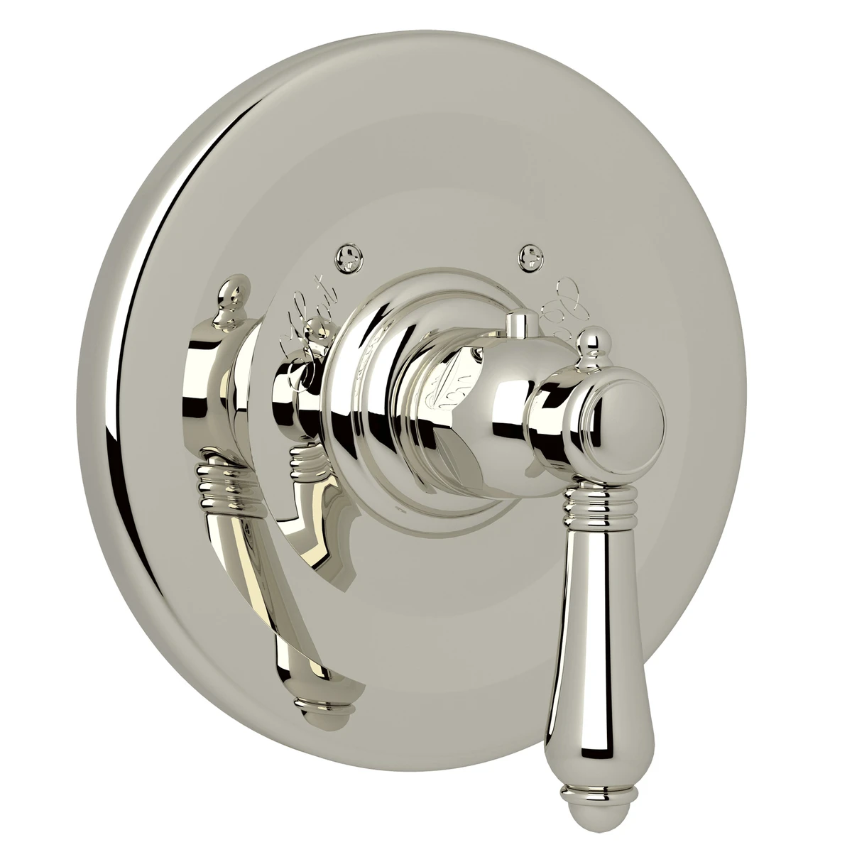 Rohl Acqui 3/4" Thermostatic Trim Without Volume Control, Lever Handles - A4914LM