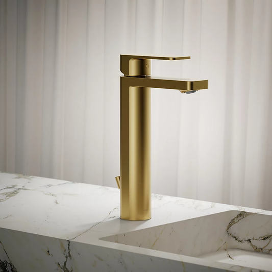 Kohler Parallel Tall Single-Handle Bathroom Sink Faucet, 1.2 GPM