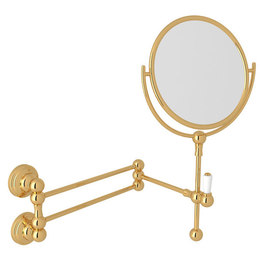 Perrin & Rowe Edwardian Wall Mount Makeup Mirror