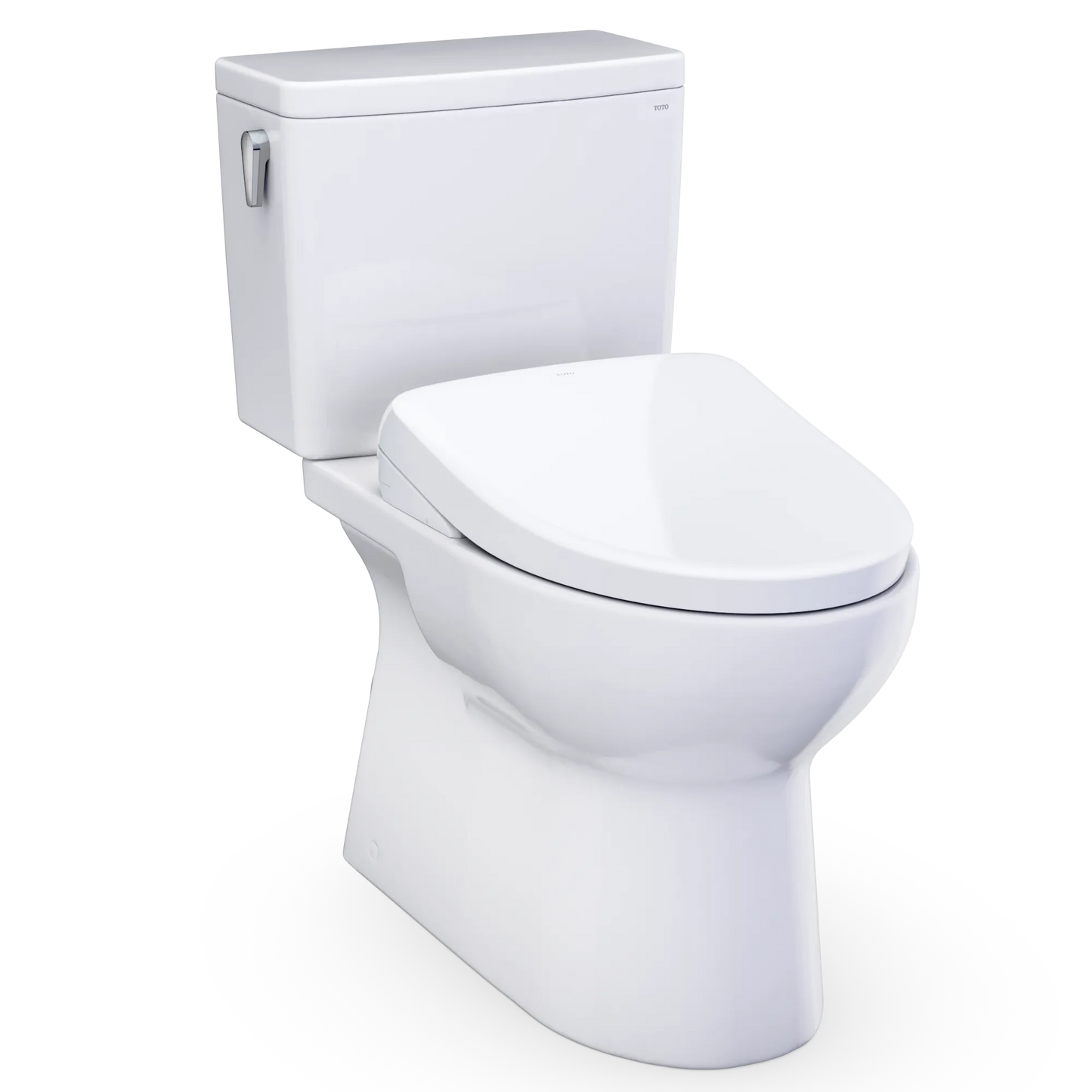 TOTO NEW Glaston Washlet+ S7 Two-Piece Toilet - 1.28 GPF Universal Height