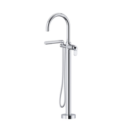 Riobel Arca Thermostatic Single Hole Floor Mount Tub Filler Trim