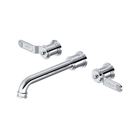 Perrin & Rowe Armstrong Wall Mount Lavatory Faucet Trim Only - Lever Handle