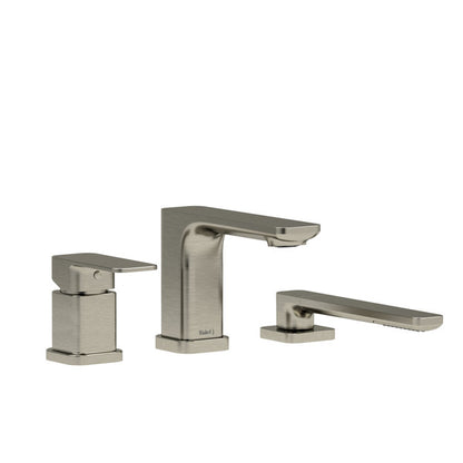 Riobel Equinox 3-Hole Pressure Balance Deck Mount Tub Filler Trim - TEQ16
