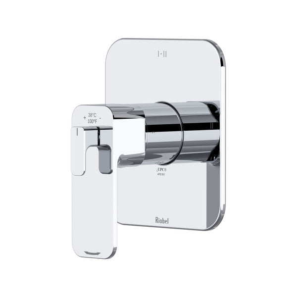 Riobel Equinox 1/2" Therm & Pressure Balance Trim With 3 Functions (Share) - TEQ23N