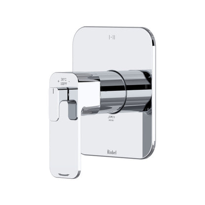 Riobel Equinox 1/2" Therm & Pressure Balance Trim With 3 Functions (Share) - TEQ23N
