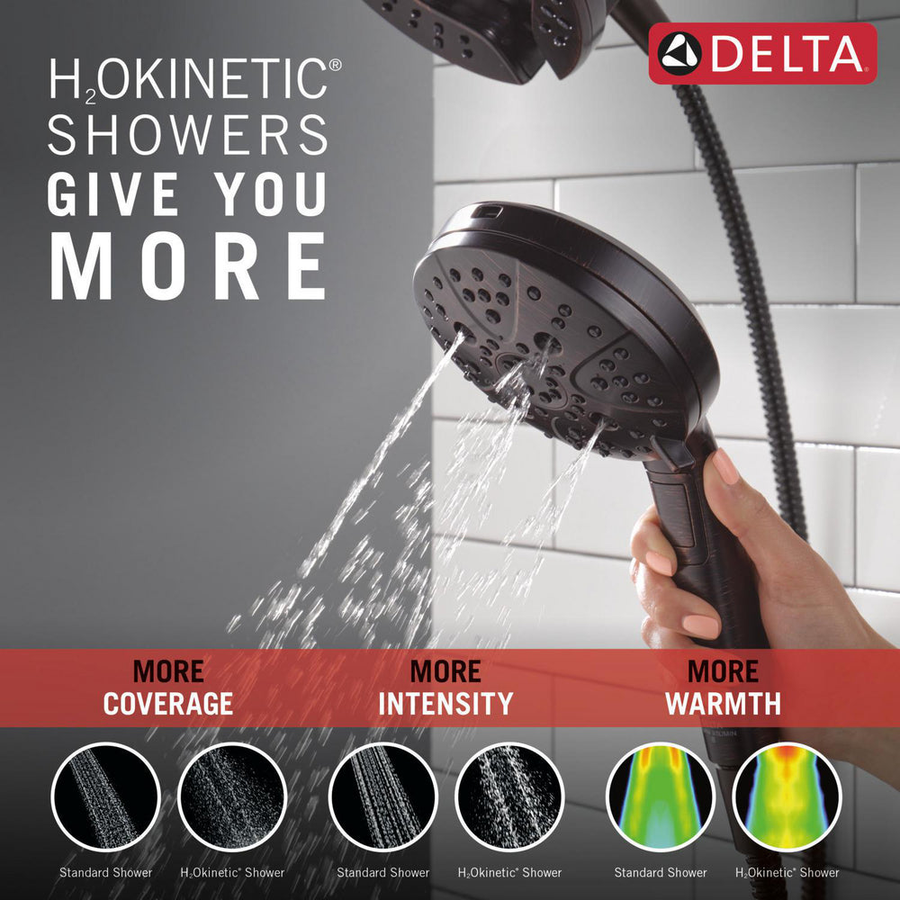 Delta Douche universelle 7 réglages In2ition avec ProClean - 58651-BL25