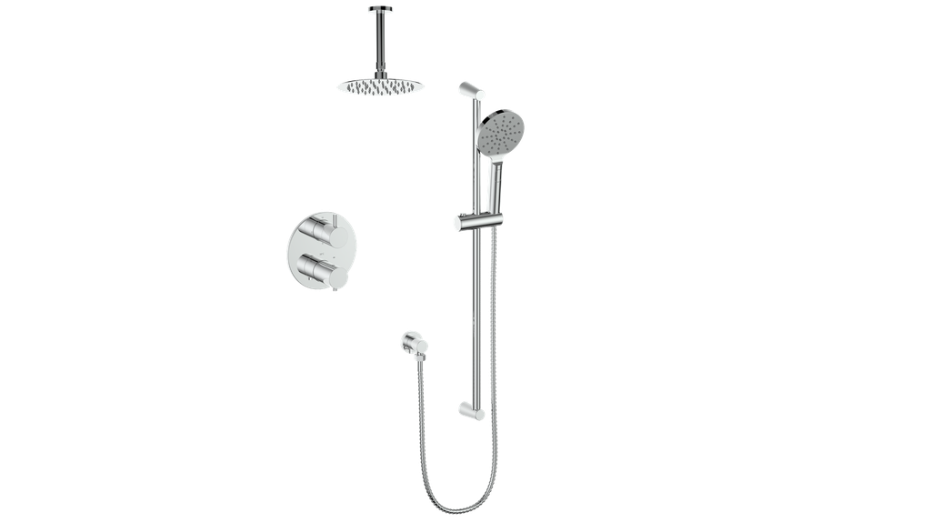 Vogt Wörgl 2-Way Thermostatic Shower System Trim Only - TM.WL.220.210